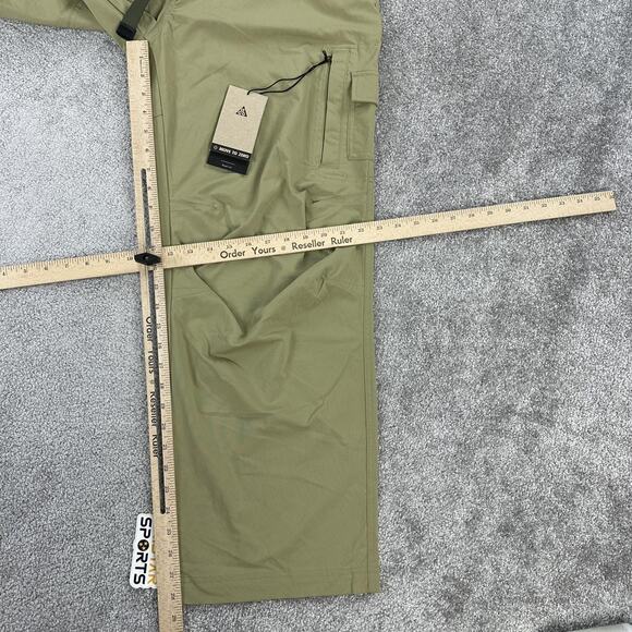 Nike ACG Oregon Series Pants Mens Medium Olive UPF 40+ Water Repel DX6969-276 - Picture 13 of 16